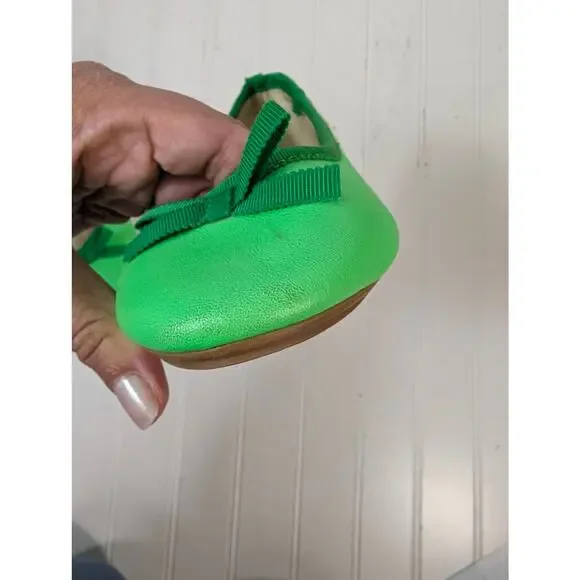 Crewcuts Lime Green Ballet Flats Big Kids 2 - Picture 2 of 8